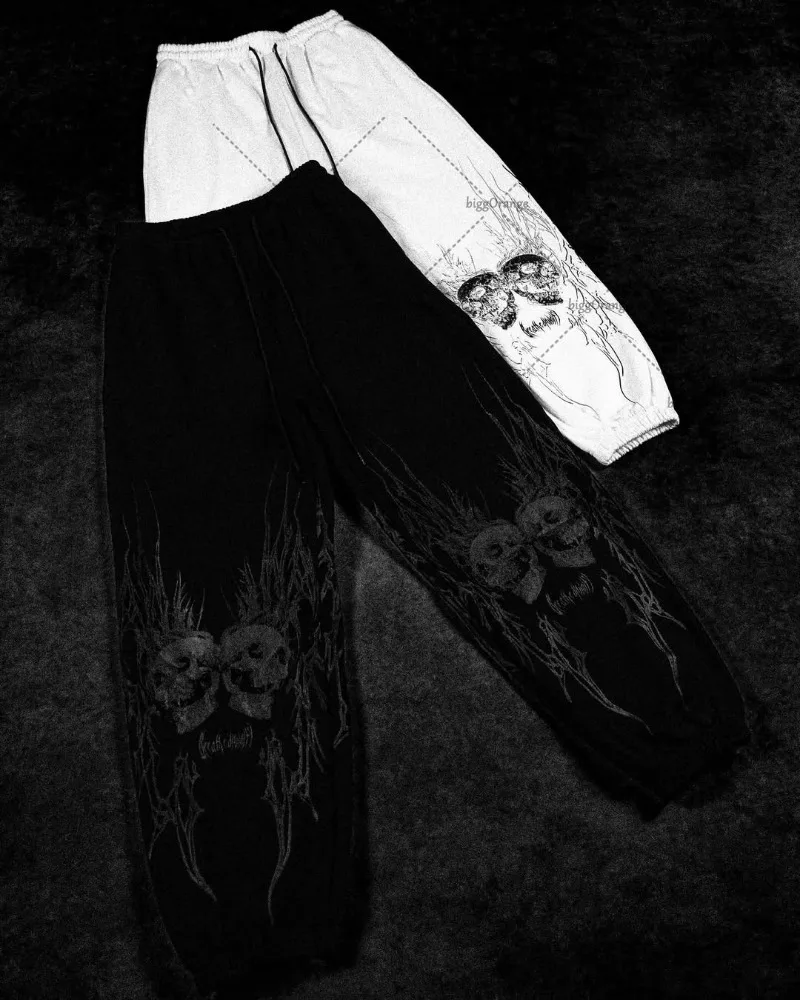 Men's Hip-hop Punk Retro Sports Pants American Y2k Harajuku