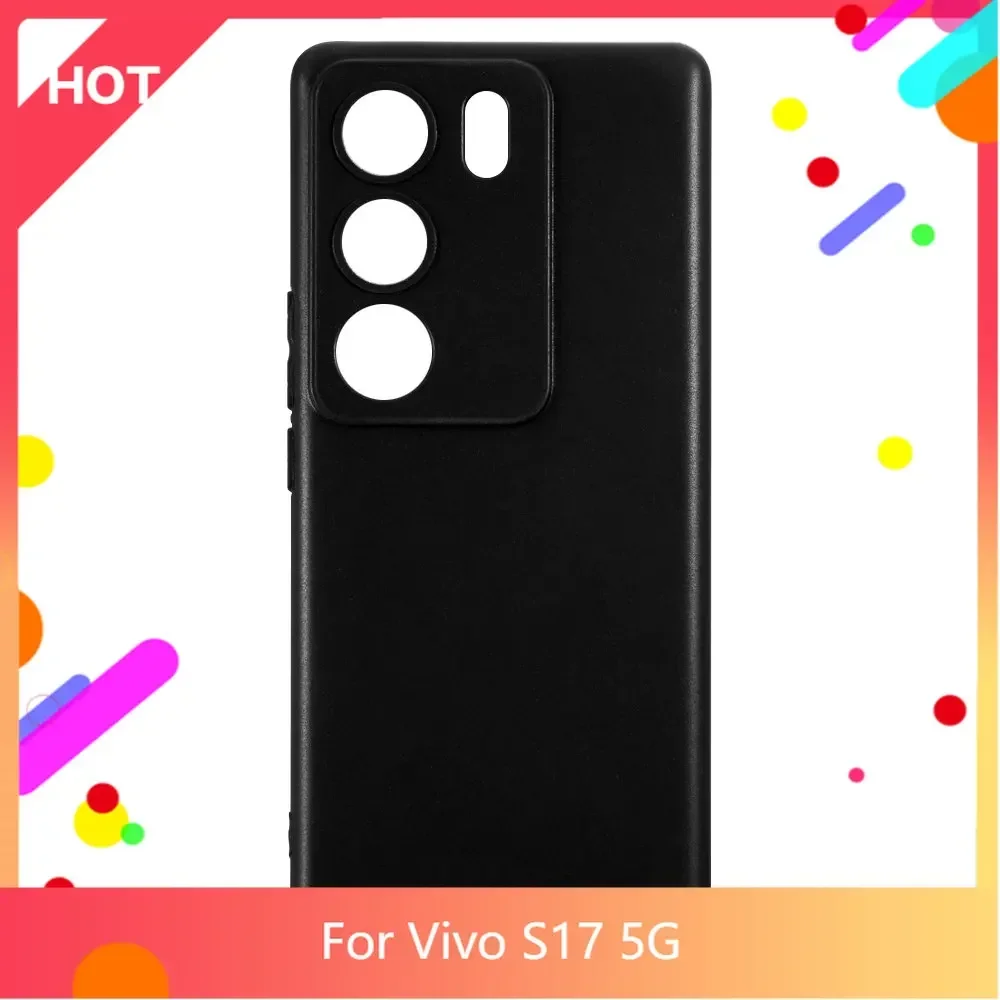 Custodia S17 5G Cover Posteriore In Tpu In Silicone Morbido Opaco Per Vivo S17 Pro 5G Vivo S17T 5G Vivo V29 5G V29 Pro 5G Custodia Per Telefono Slim S