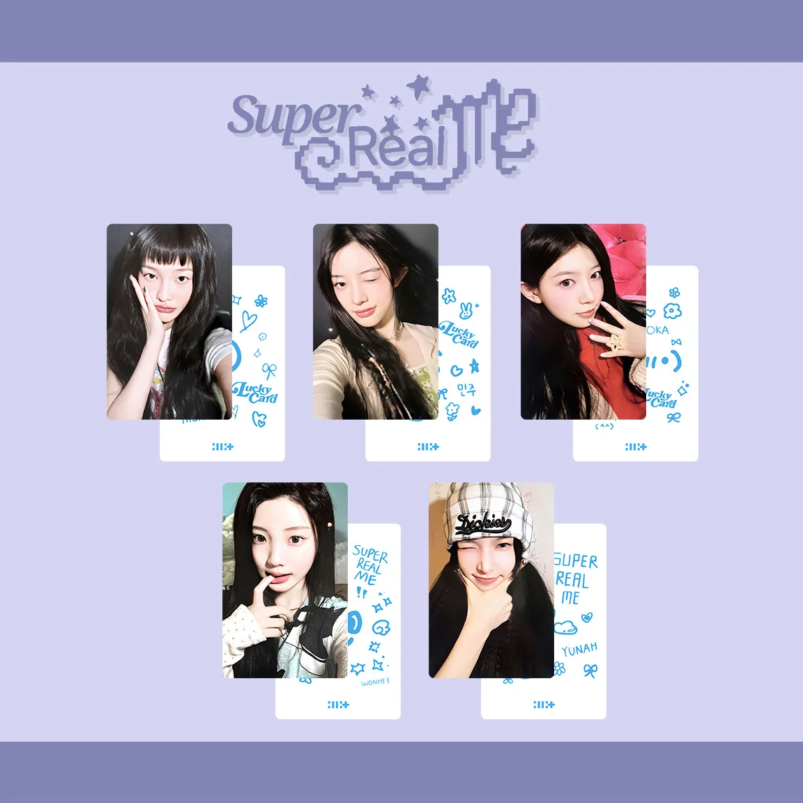 ILLIT ユナ Super Real Me カカオトーク トレカ ILLIT 