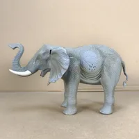 animal model Children's Toys Electric Toy Elephant Model Animal Cries Can Walk Plastic Educational electric toy elephant model 1
