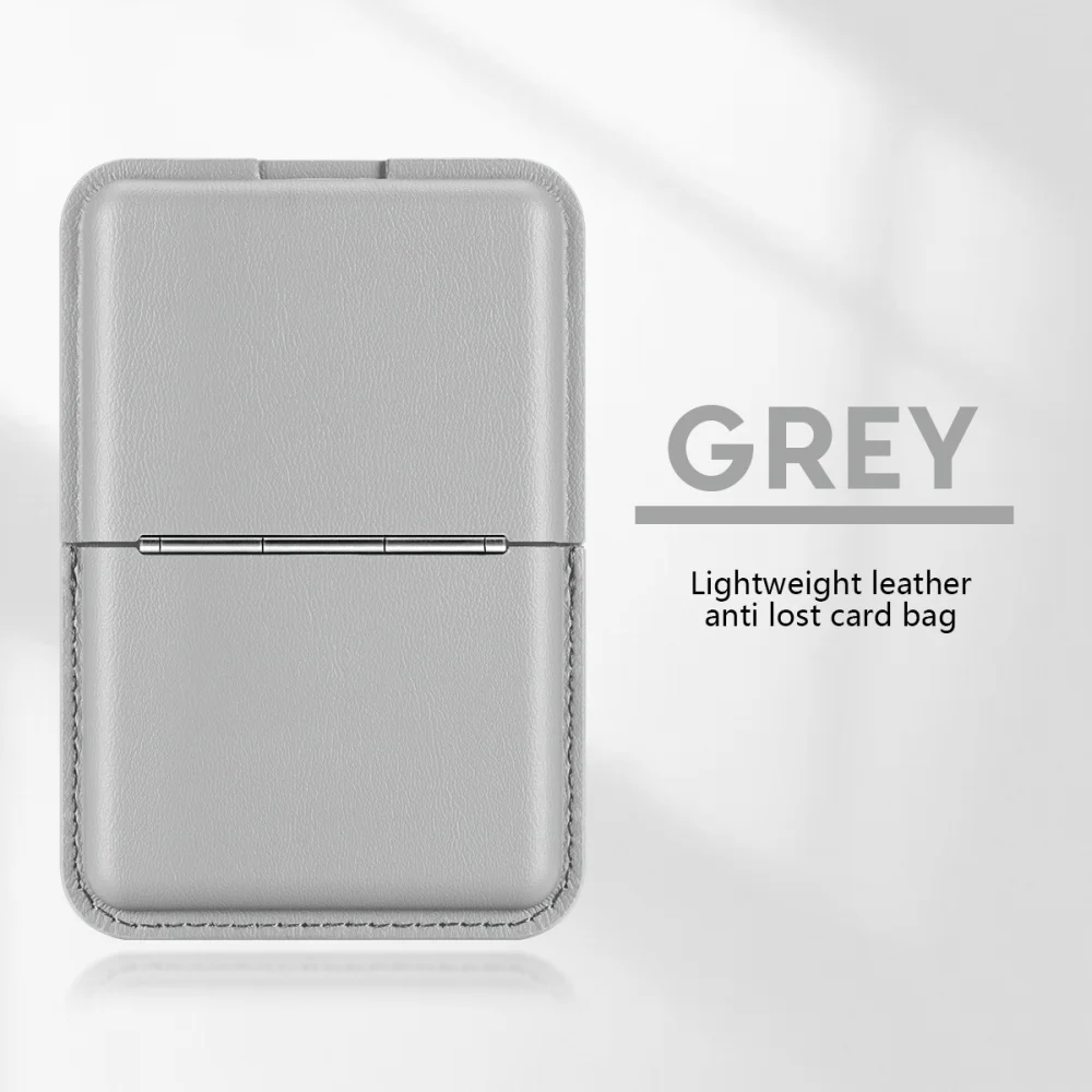 Luxurious Antilost Magnetic Leather Wallet Case with Card Holder