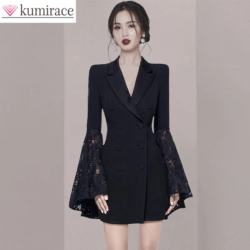 

High End Imperial Sister Goddess Style Suit Dress 2024 Autumn New Women's High End Sensation Unique Design Autumn Skirt