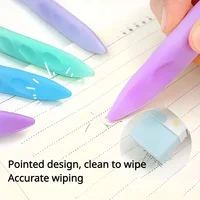 3pcs/set Cute Cartoon Creative Eraser Erasable Pencil Hot Erasable Neutral Pen School Supplies 4