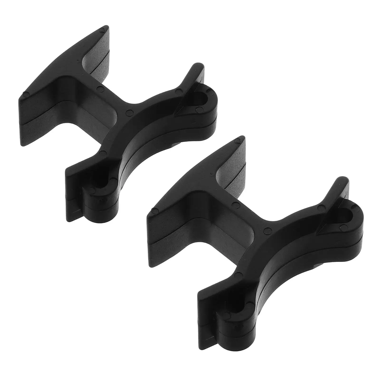 2 Pcs 튼튼한 PVC 휘파람 손가락 클립 그립 훈련 심판 캠핑 야외 활동을위..