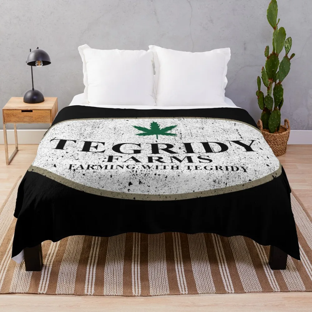 

Одеяло из микрофибры для фермерских хозяйств Tegridy, роскошное Брендовое дизайнерское одеяло, фирменное одеяло