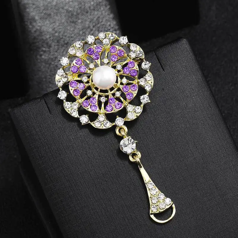 Brooch Brooch Elegant Unique Pearl Brooches for Women Gifts for Mum Ladies  Birthday Flowers Wedding Prom Jewelery Corsage Pin Rhinestone