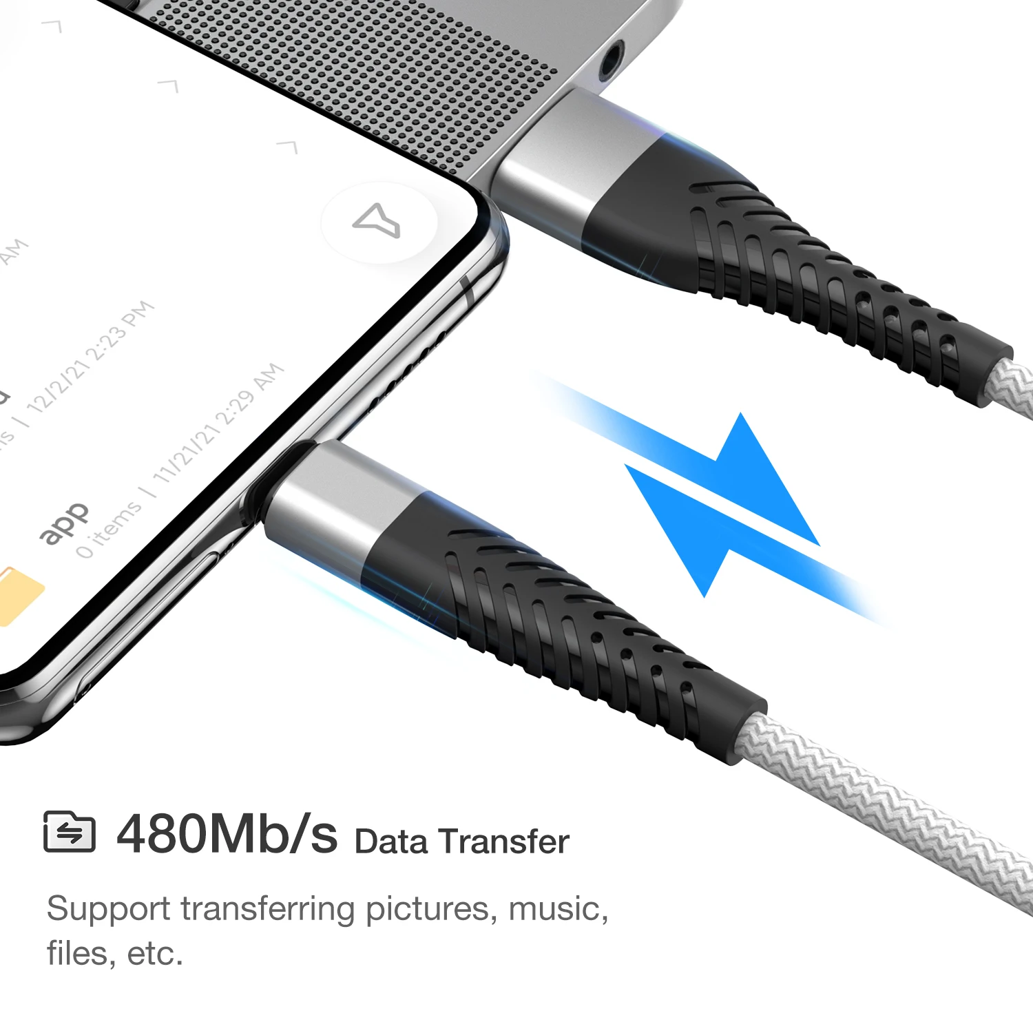 USB Type-C Fast Charging Cable - 2m/3m Length