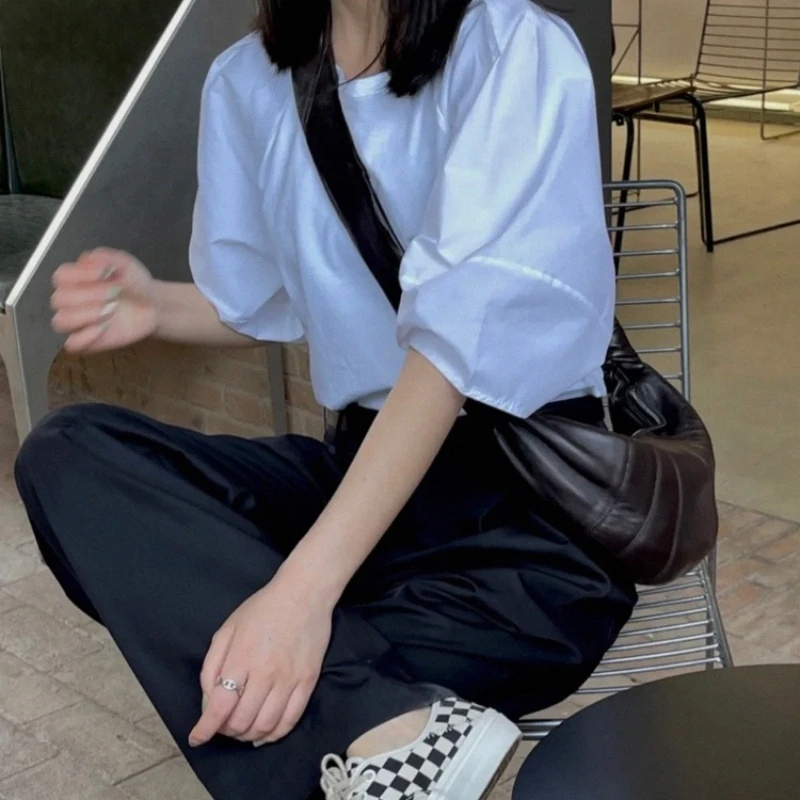 Luxury Brand Design PU Leather Black Coffee Bag For Women Zip Croissant Handbag Messenger Fashion Ladies Purse Tote Hand Sac