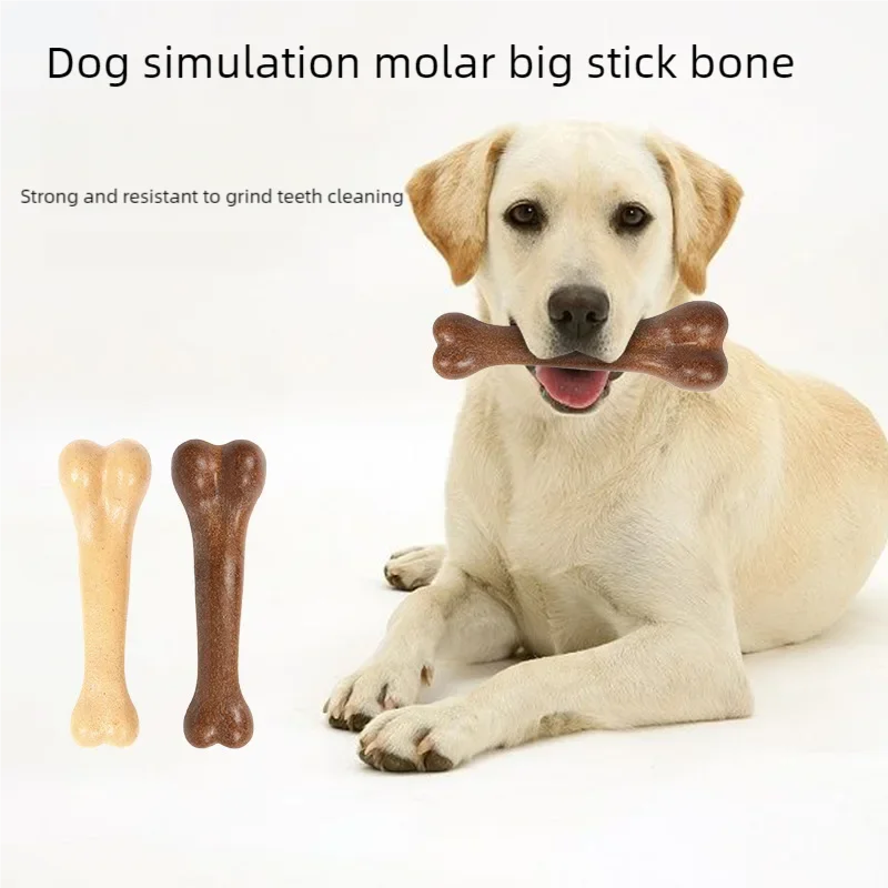 Natural Non-toxic Dog Bone Chew Toy For Small Medium Large Dogs_voghion.com