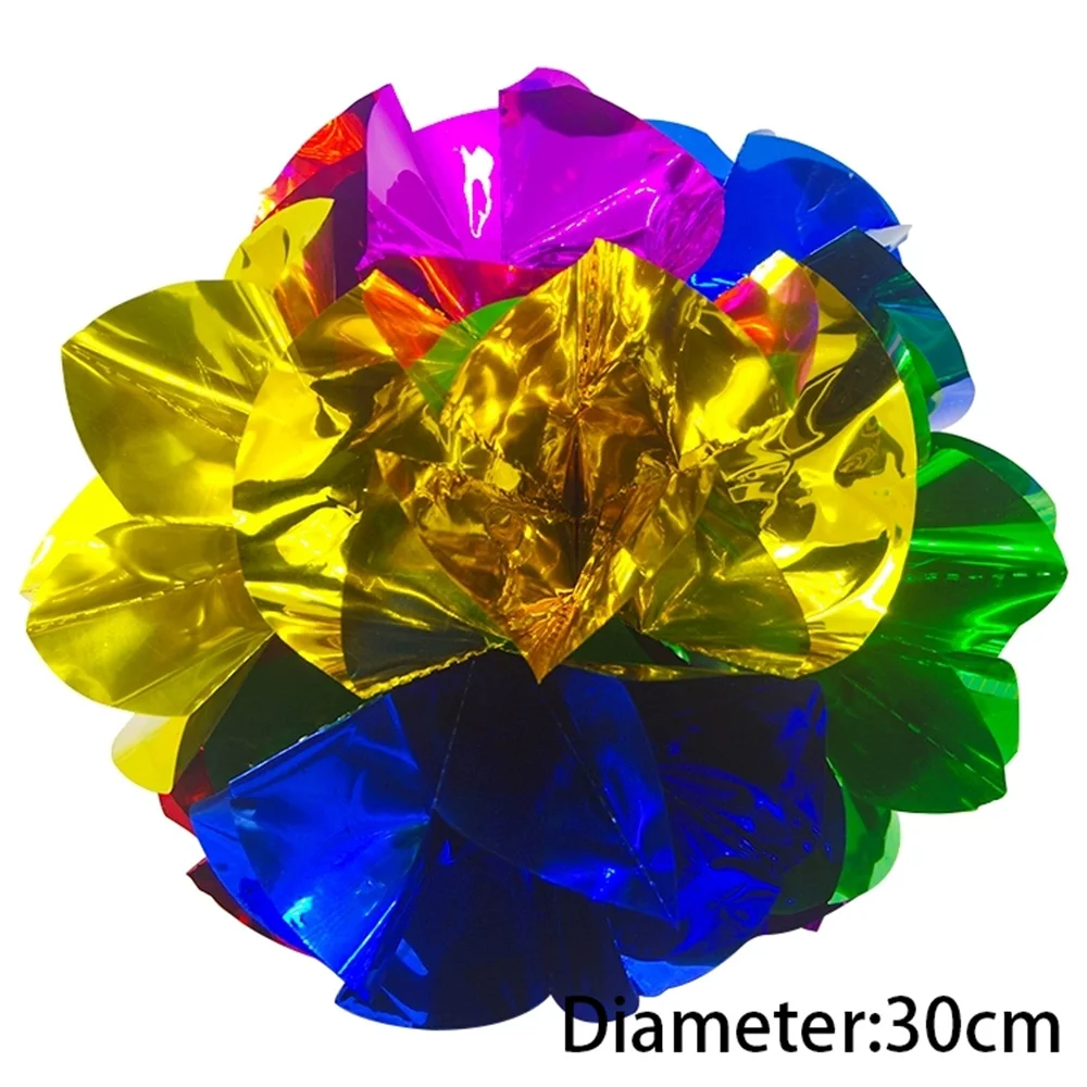 등장하는 공 꽃(직경: 15/20/30/40cm) 마술 트릭 봄 꽃 꽃다발 마술 소품 닫기 거리 마술 참신함