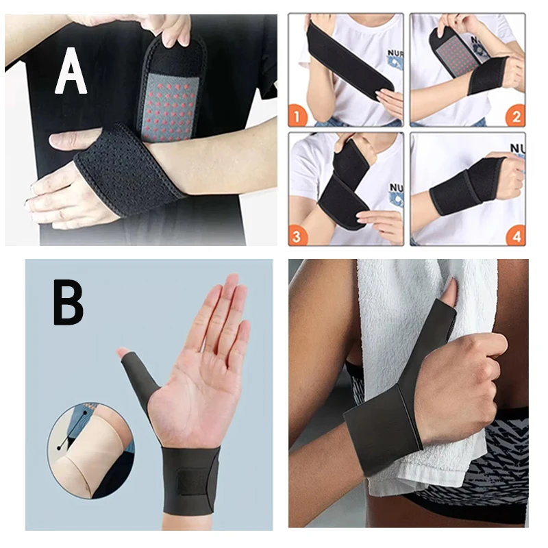 Wrist Bandage 1PC Exercise Pressure Strap Elastic Wrist Weight Lifting Sports Guard against Sprain Men