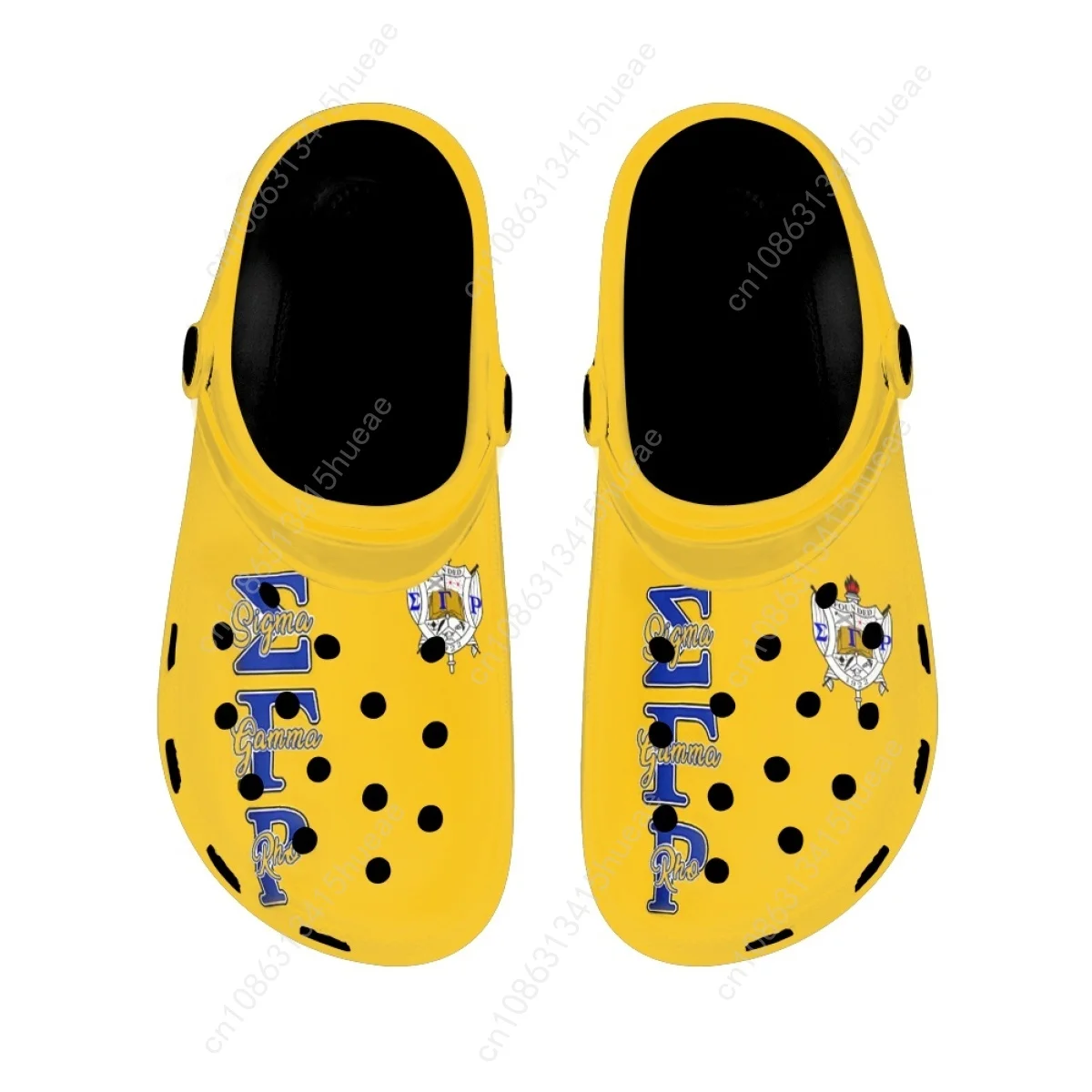 Unisex Bathroom Home Slippers Sigma Gamma Rho Luxury Designer Breathable Non-Slip Sandals Travel Outdoor Garden Shoes Slides New