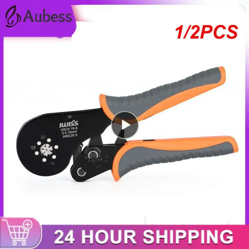 

1/2 шт., обжимные клещи для проводов HSC8 6-4A