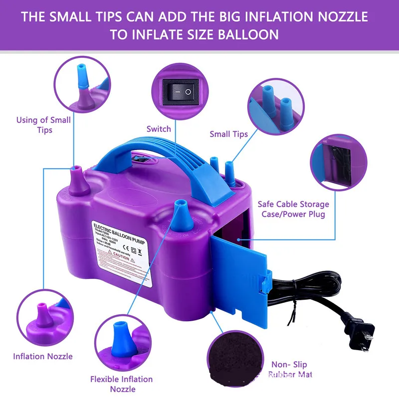 600W High Power Electric Balloon Pump - EU Plug