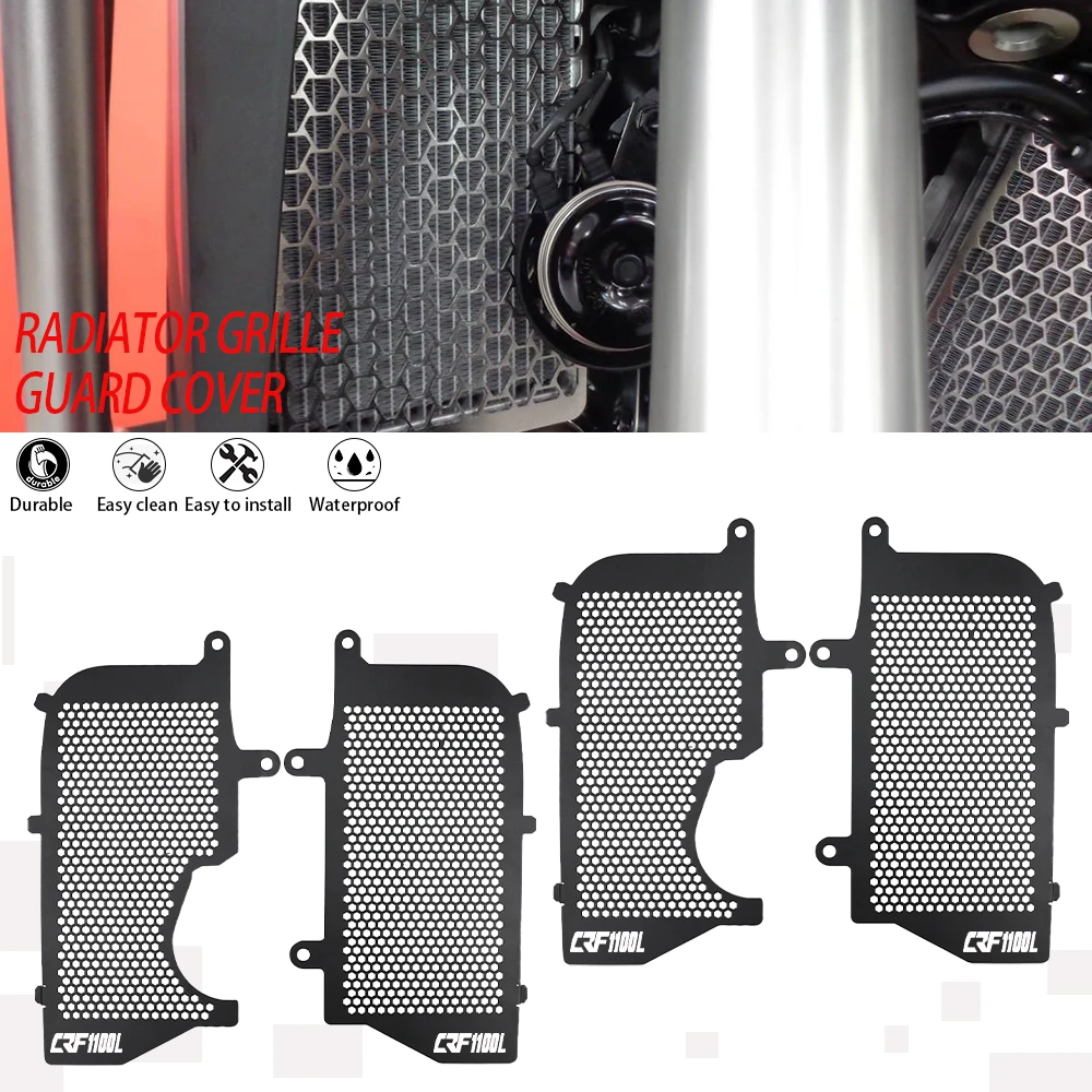 

2023 For Honda CRF1100L CRF 1100 L Africa Twin ADV adventure Sports 2019-2021 Motorcycle Radiator Grille Guard Cover Protection