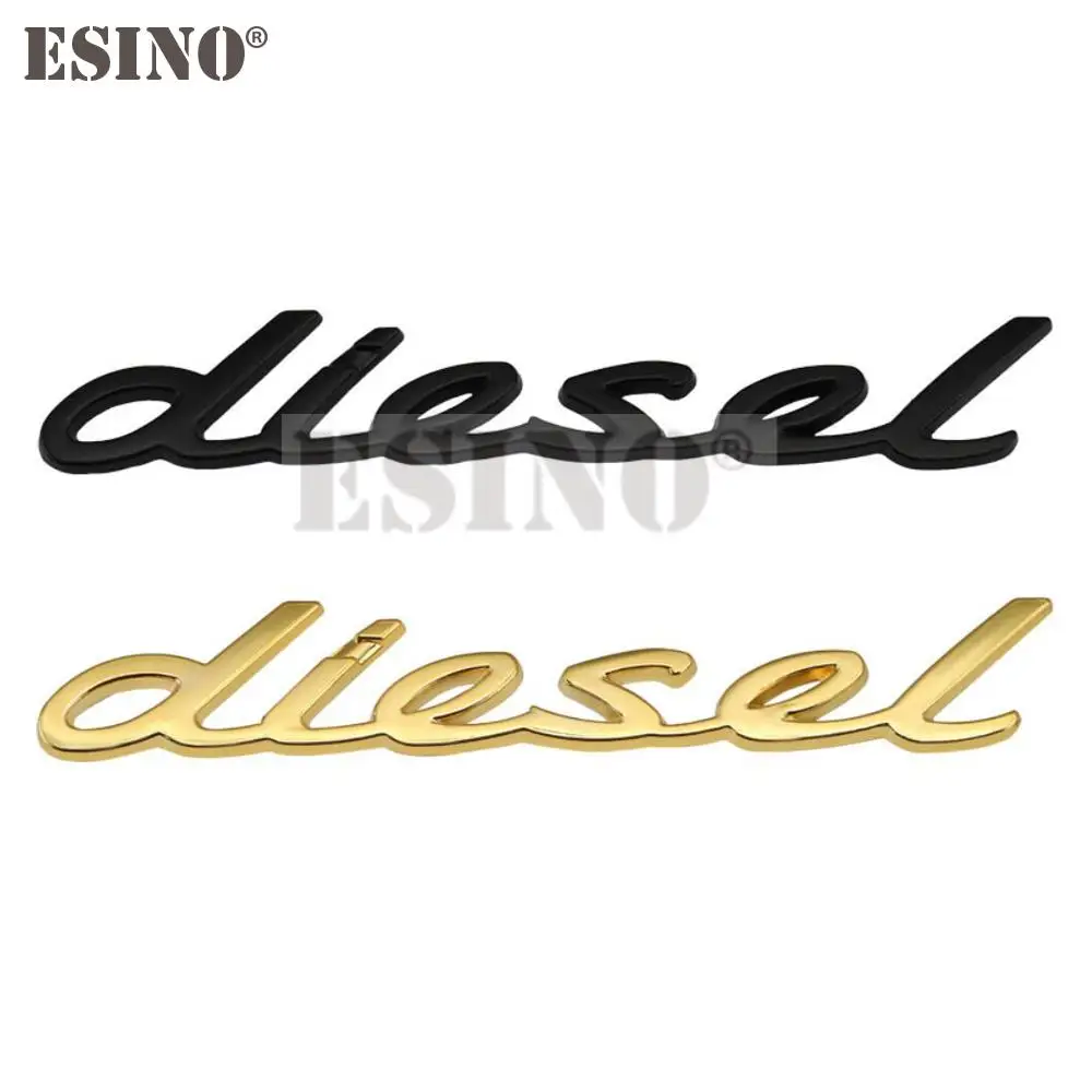 3D Chrome Metal Car Emblem Logo Badge with Adhesive