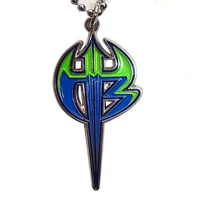 Jeff Hardy Boyz Matt Jeff Collier pendentif avec chaîne Matt Hardy moto 1