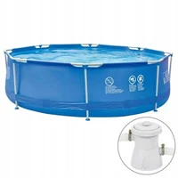 Piscine hors sol Avenli avec pompe et accessoires 300x76cm 2