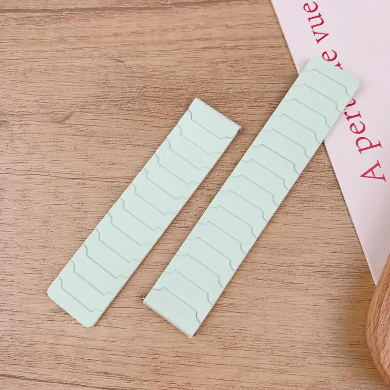 Magnetic Silicone 22mm Band Strap - Universal Fit