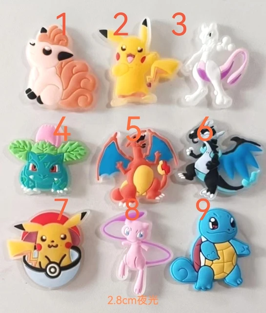 Encantos Decoração Sapato para Pokémon, Aleatório Sem Repetições