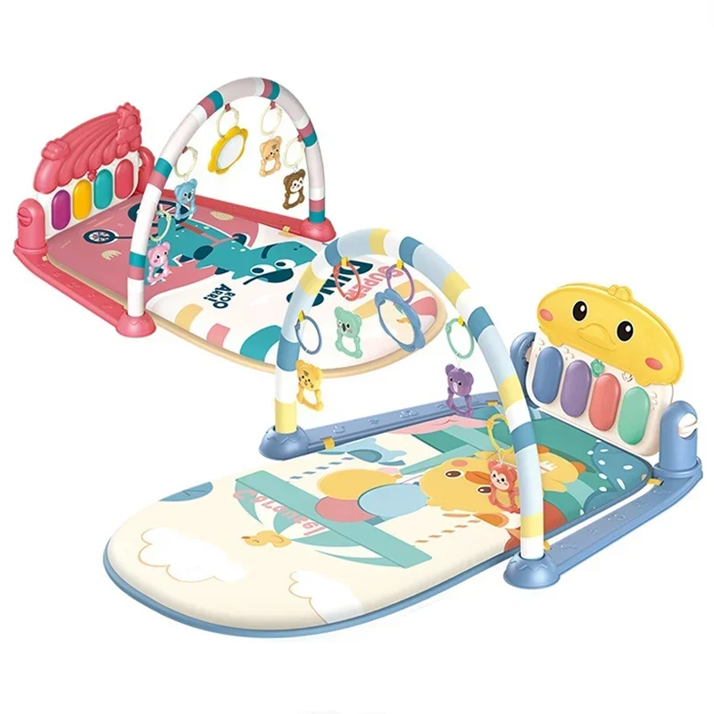 Tapis de musique pour bébé, jouets pour enfants, tapis de jeu rampant, tapis de développement avec clavier de Piano, tapis pour nourrissons, support d'éducation précoce, jouet