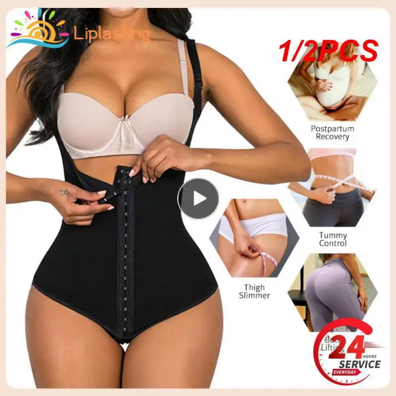 

1/2PCS Postpartum Body Shaper Shapewear for Pregnant Women Seamless Corset Tummy Control Colombian girdle Lace Zipper OpenBust