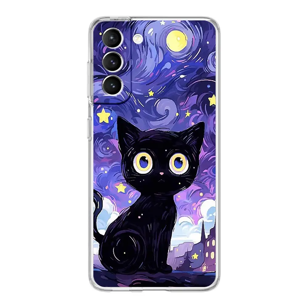 Adorable Cartoon Cat Phone Case - Ultra Plus Cover