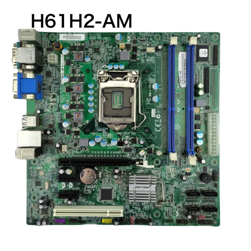 Per La Scheda Madre Desktop Acer H61H2-Am H61 Lga 1155 Scheda Madre Ddr3 Testata Al 100% Ok Completamente Funzionante Spedizione Gratuita