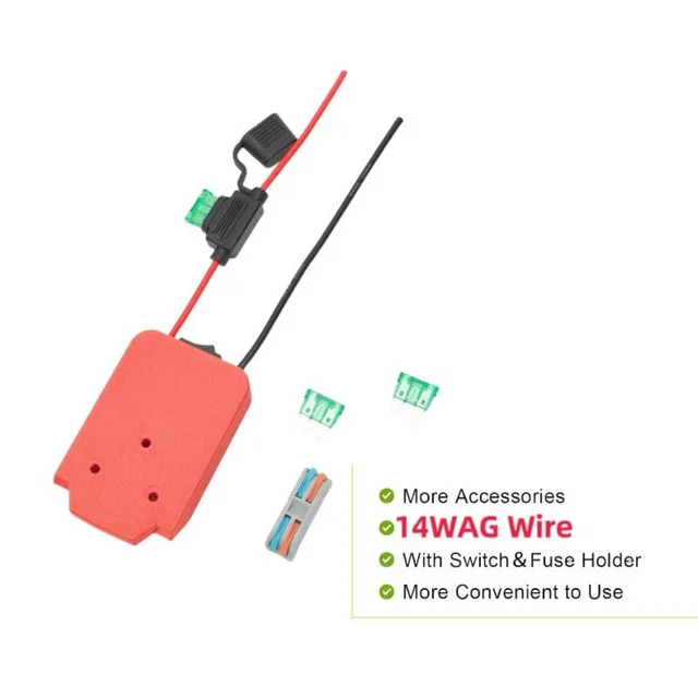 Adattatore Convertitore Batteria 18V/20V Per PARKSIDE X20V TEAM – In ABS Resistente, Compatto E Stabile, Non Ricarica