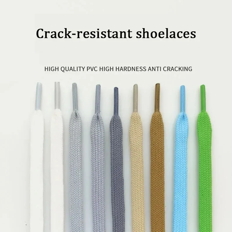 Vibrant Solid Color Cotton Shoelaces for All Ages - Variety of Lengths