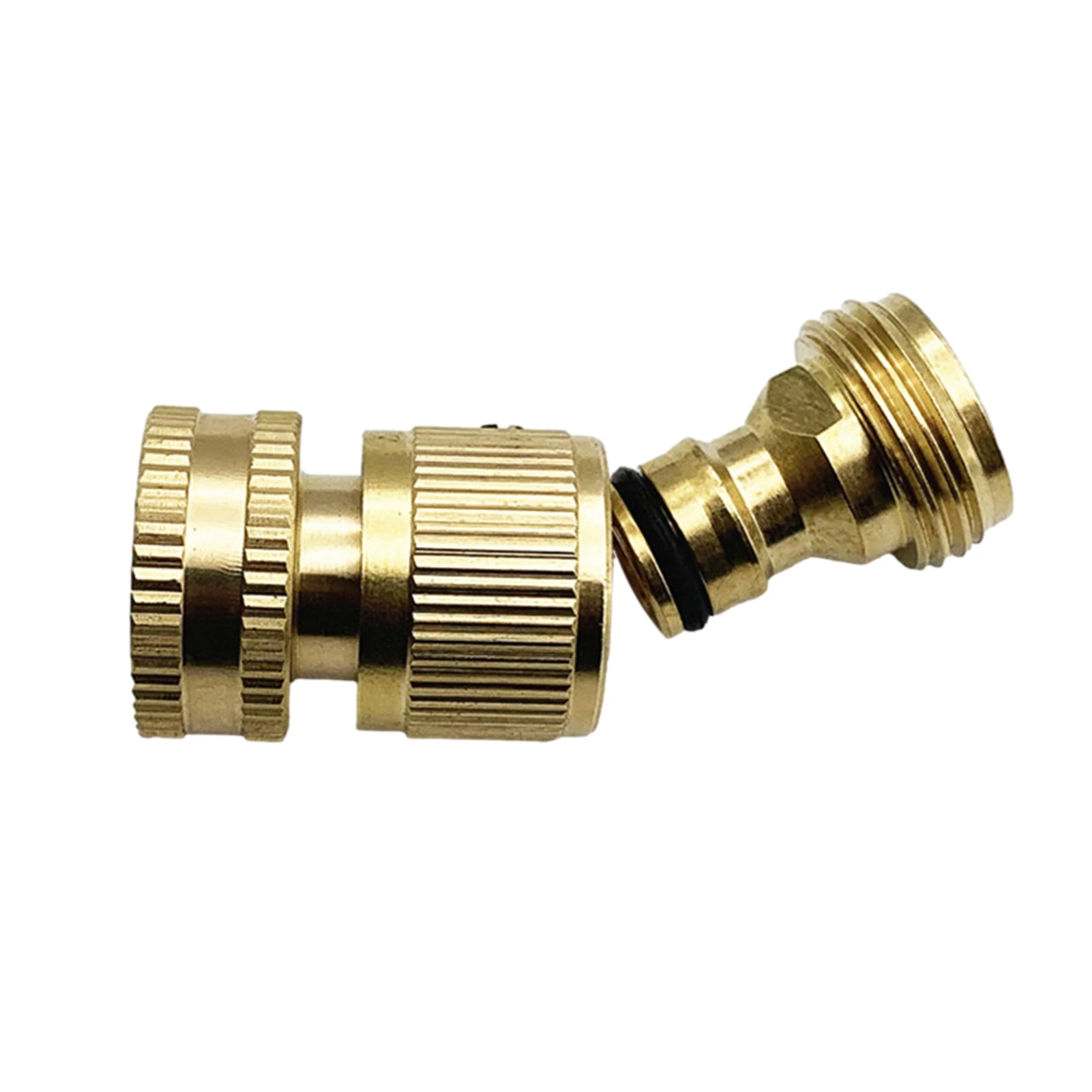 

Garden Water Pipe Quick Coupling Metal Hose Fitting Quick Connector Easy To Install Brass Quick Release Connect Adaptor Fitting