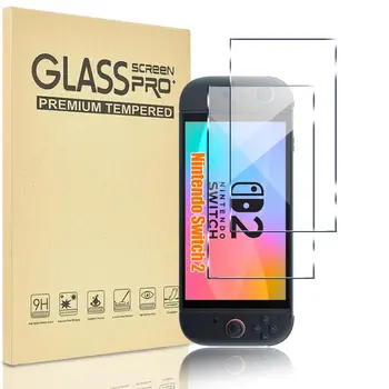 Tempered Glass Screen Protector for Nintendo Switch 2 (2025), HD Clear Anti-Scratch 1