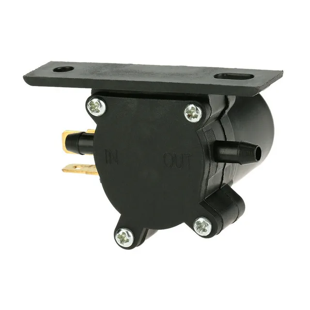 Pompe Lave-glace Universelle 12V - Facile à Installer, Durable En ABS, Pour Voiture, Van, Camion Et Bus