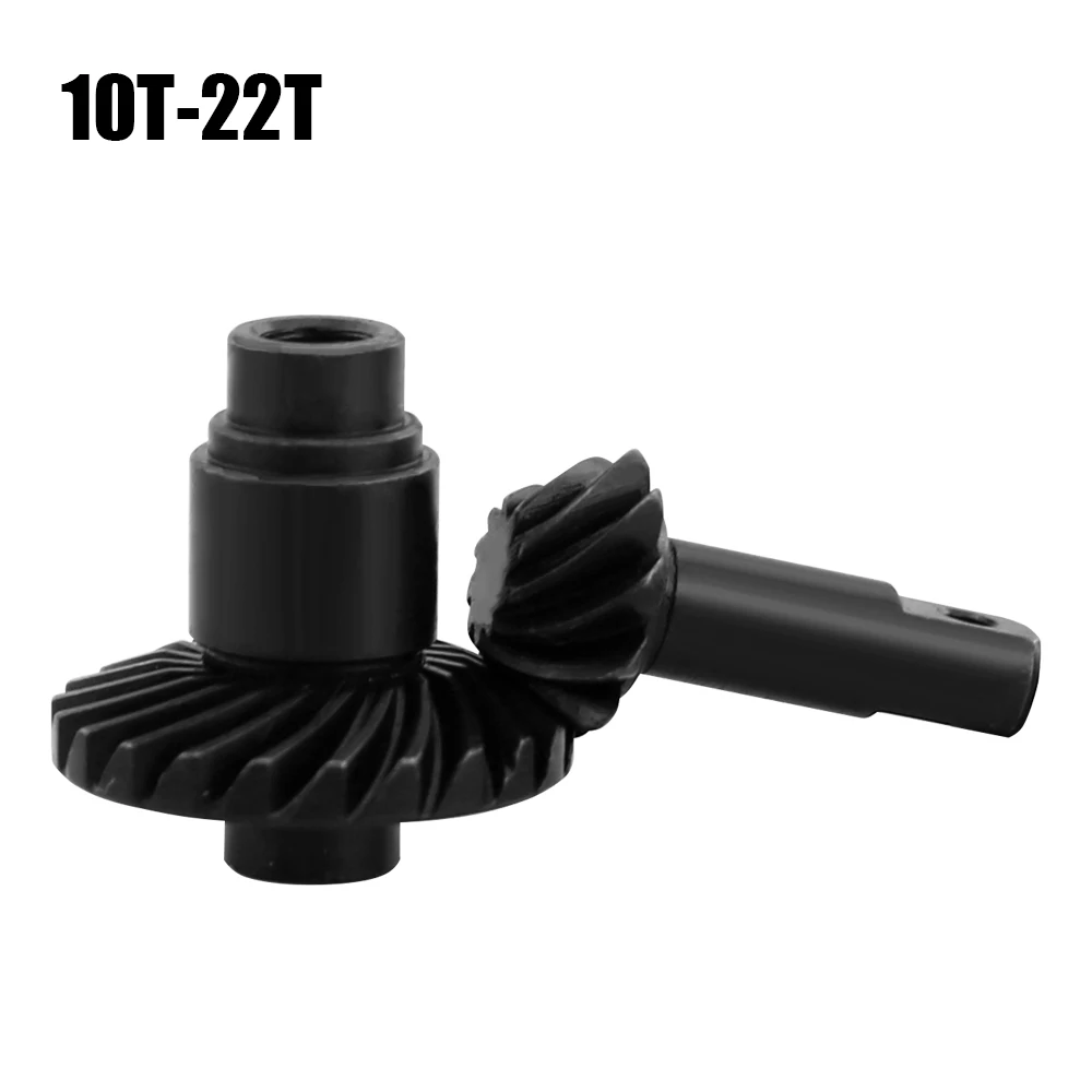 Bdxrc 22t/12t 22/13t 22/10t 24/10t 24t/12t Stahl legierung Overdrive Under drive Schräg verzahnung für 1/18 rc Crawler Axial Trx4m Upgrade – Detail 11