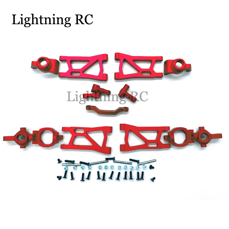 

RC Car Remo Hobby Smax 1631 1635 1651 1655 Metal Upgrade Parts Swing Arm Axle Mount C Base Steering Group Cup For 1/16 Buggy