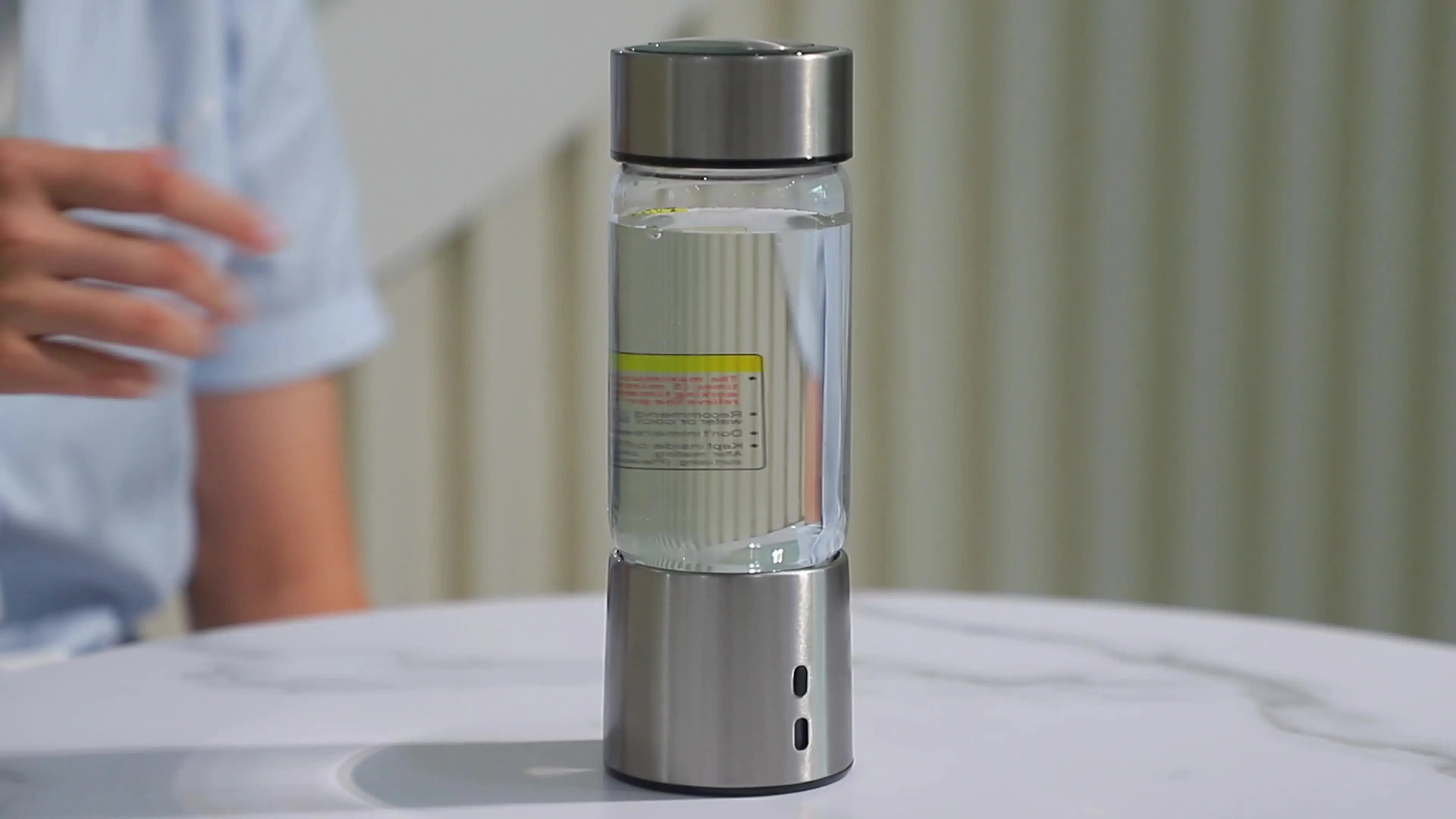 Générateur Eau Hydrogène Dobaly H6 Pro - 5500 Ppb En 10 Min - Technologie SPE/PEM - Portable & Rechargeable