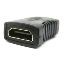 Czarny Adapter Audio standardowe wideo dla HDMI HD komputer konwertujący kabel telewizyjny rozszerzenie tanie tanio Woopower Kobiet-Kobiet NONE CN (pochodzenie) KABLE HDMI Multimedia