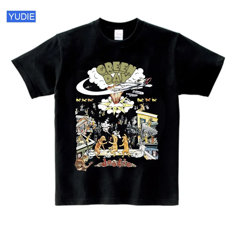 Maglietta Per Bambini Maglietta Per Il Giorno Verde Di Moda Maglietta Per Musica Rock Maglietta Estiva Per Bambini Maglietta Per Ragazzi E Ragazze Ves
