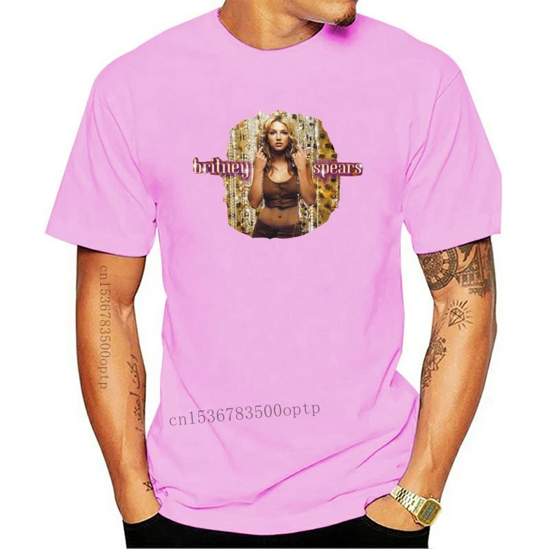 

New Britney Spears Oops I Did It Again Cotton White Men S-4XL T-shirt T1396