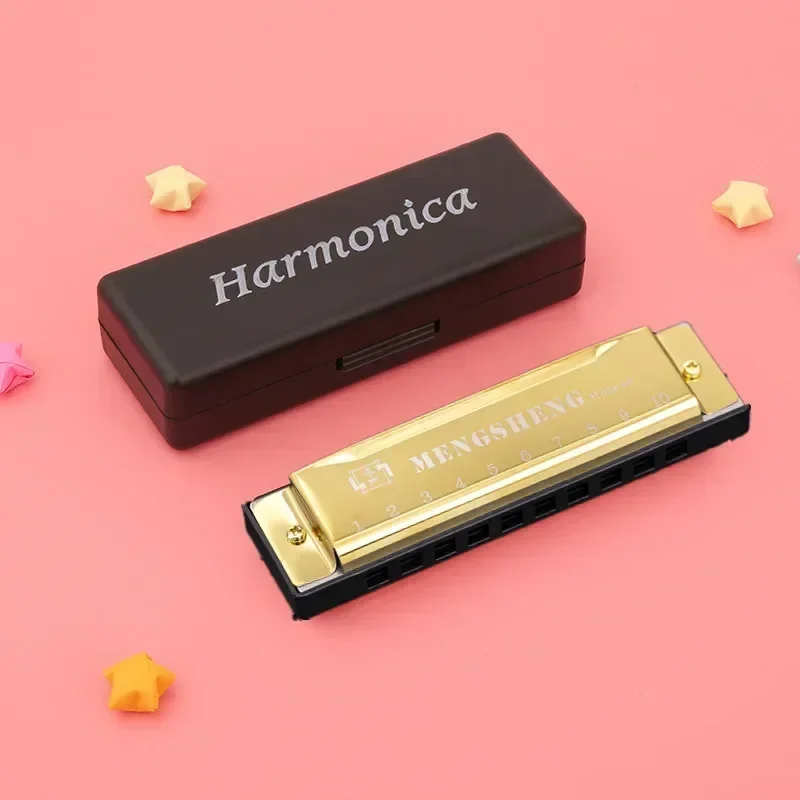 Harmonica 10 Holes Harp 20 C Tone Diatonic Harp Key C Blues Jazz Band Mouth Organ Early Education Baby Music Sense Training diatonic harmonica,kids harmonica