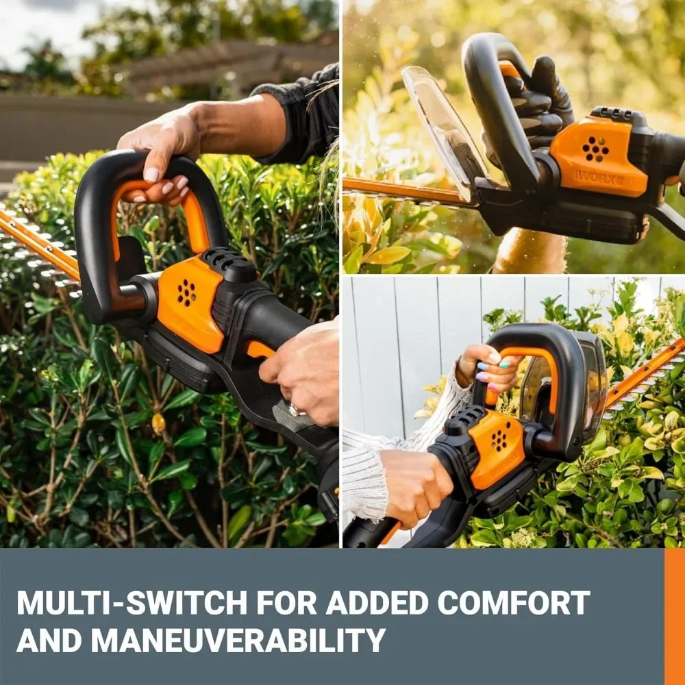 20V Cordless Hedge Trimmer 3