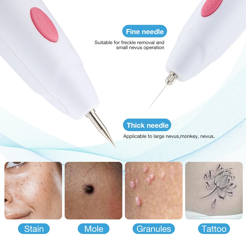 Laser Plasma Pen Skin Tag Freckle Black Dot Papilloma Warts Mole Pimples Tattoo Removal Beauty Care Tools