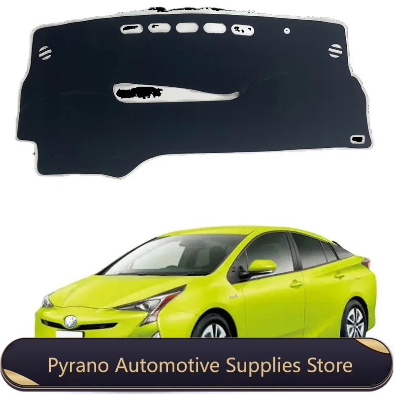 

For Toyota Prius 2010-2015 Car Dashboard Cover Avoid Light Pad Instrument Panel Mat Carpets Dash Board Mat Sun Protector Pad