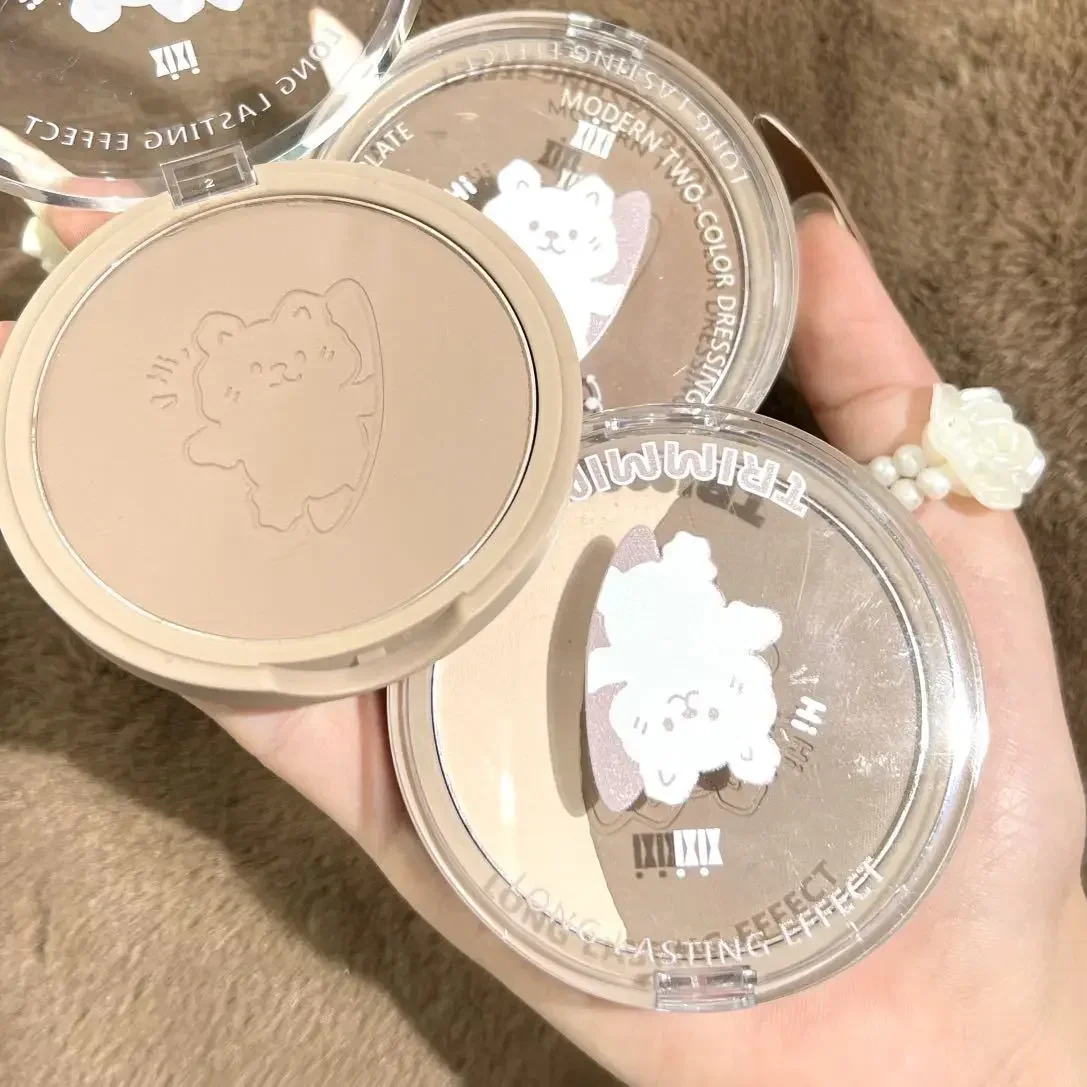 Three-dimensional Natural Trimming Plate Repair Highlight Make Up Face Powder Cosmetic Waterproof Contour Bronzer Powder Palette face powder face highlighter face bronzer makeup palette contour palette