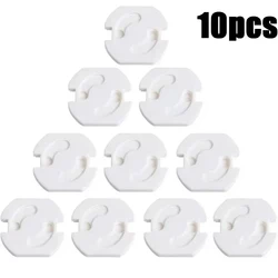 Baby Safety 10 - Pack Outlet Protectors - Child Secure Electrical Socket Covers (10pcs)