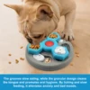2-Layers Dog Puzzle Toys Slow Feeder Food Dispenser Interactive Increase Puppy IQ Anti-Choking Tableware Dog Licking Plates 5