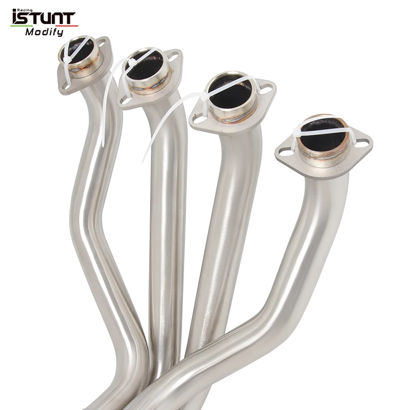 For Kawasaki Z1000 Z1000 SX Ninja1000 2010 - 2020 Motorcycle Exhaust Modify Front Link Pipe Espace Moto With Backpressure box - Image 4