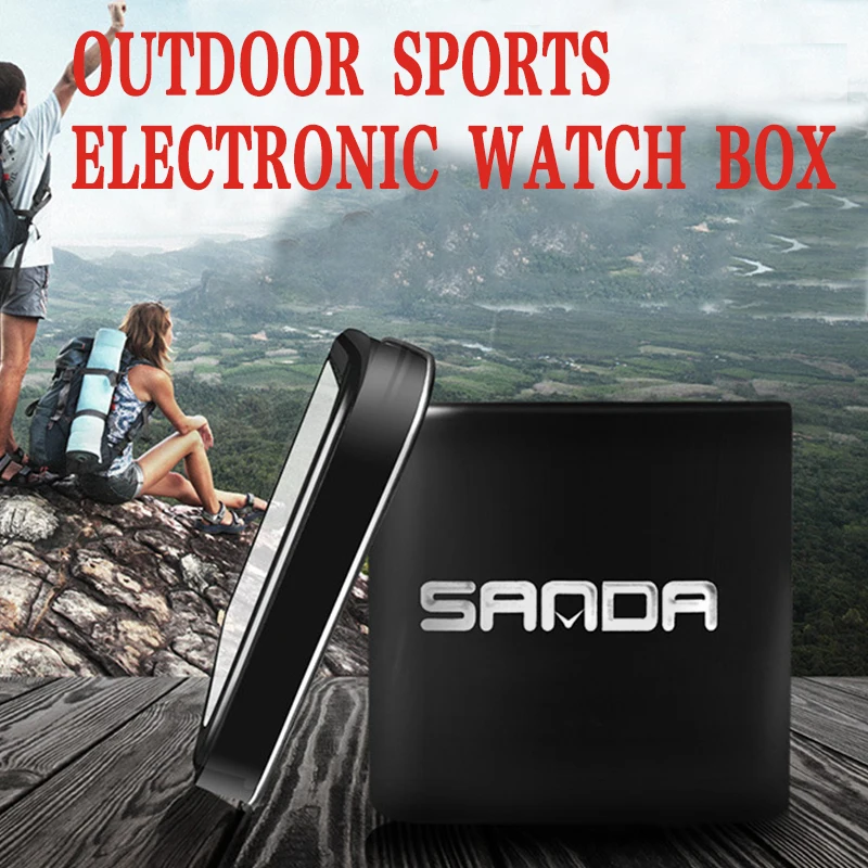 Sanda outdoor sports electronic watch box