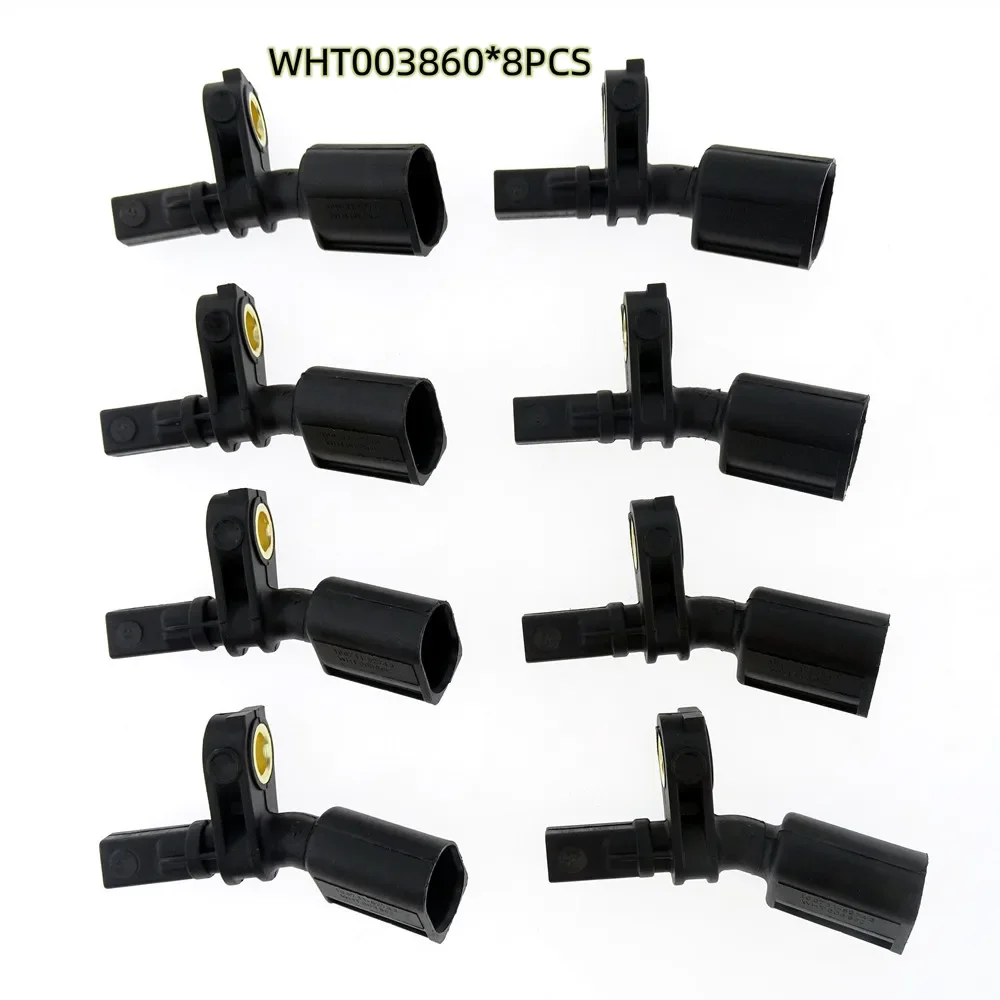 8Pcs WHT003860 ABS Speed Sensor For VW Polo 9N 6R Golf 5K 5G Passat 5Q ...