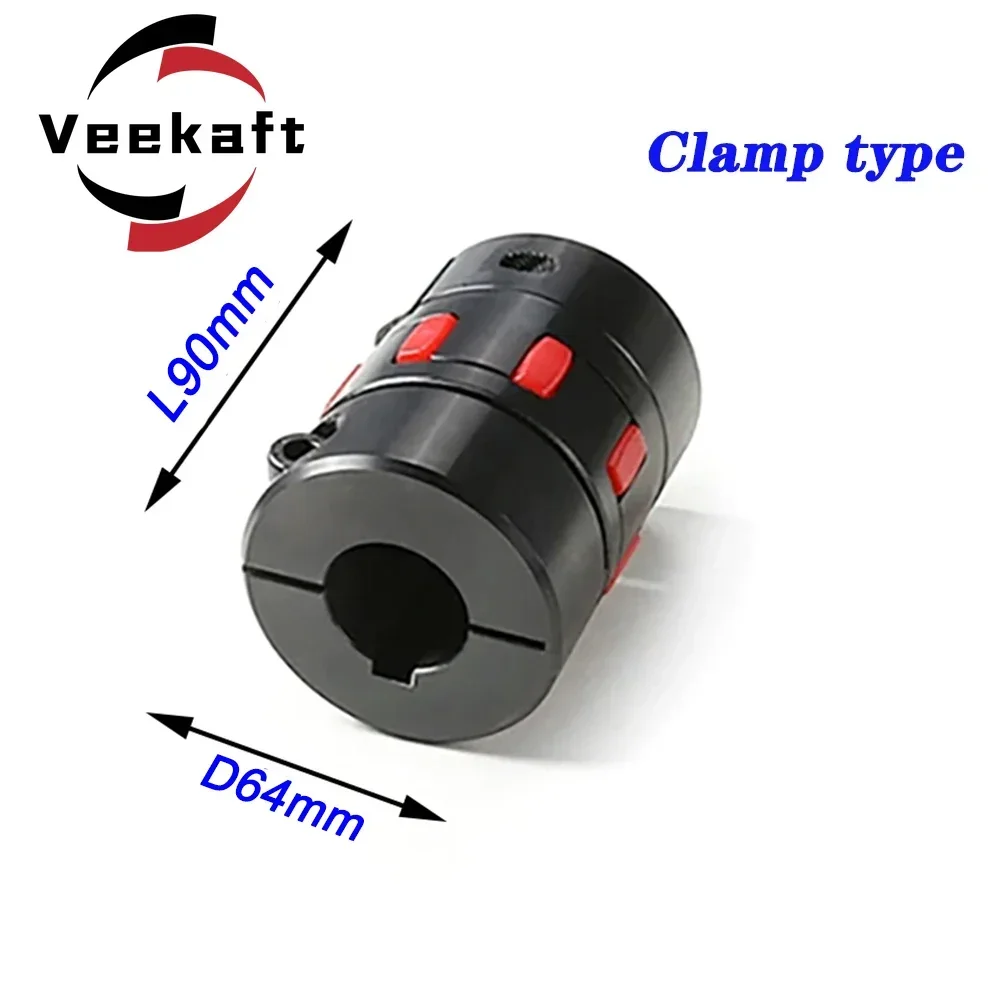 Veekaft Clamp Type XL3 D64L90 12/14/20/24/26/28/30/38mm CNC Motor